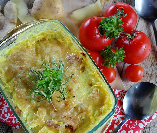 Aardappelgratin met Gruyère
